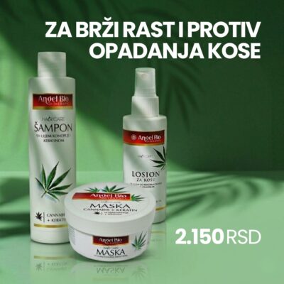 Losion protiv opadanja kose od konoplje!