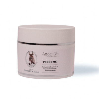 Penušavi piling buter sa magarećim mlekom i semenom maka